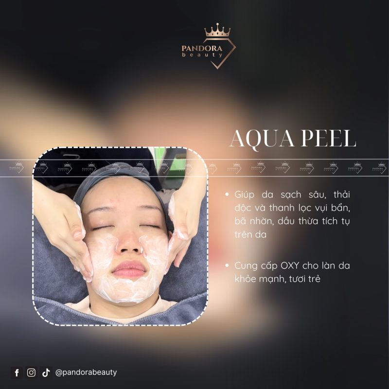 Chăm sóc da Aqua Peel dành cho các quý cô nội trợ!!